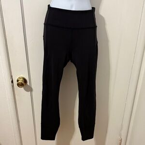 Lululemon Athletica Black High-Rise Leggings
